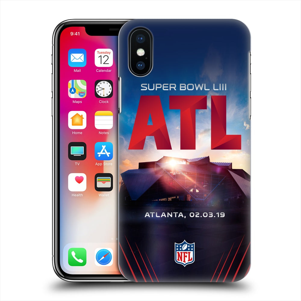 ATLANTA FALCONS（NFL） アトランタファルコンズ - Mercedes-Benz Stadium Atlanta ハード case / Apple iPhoneケース 【公式 / オフィシャル】