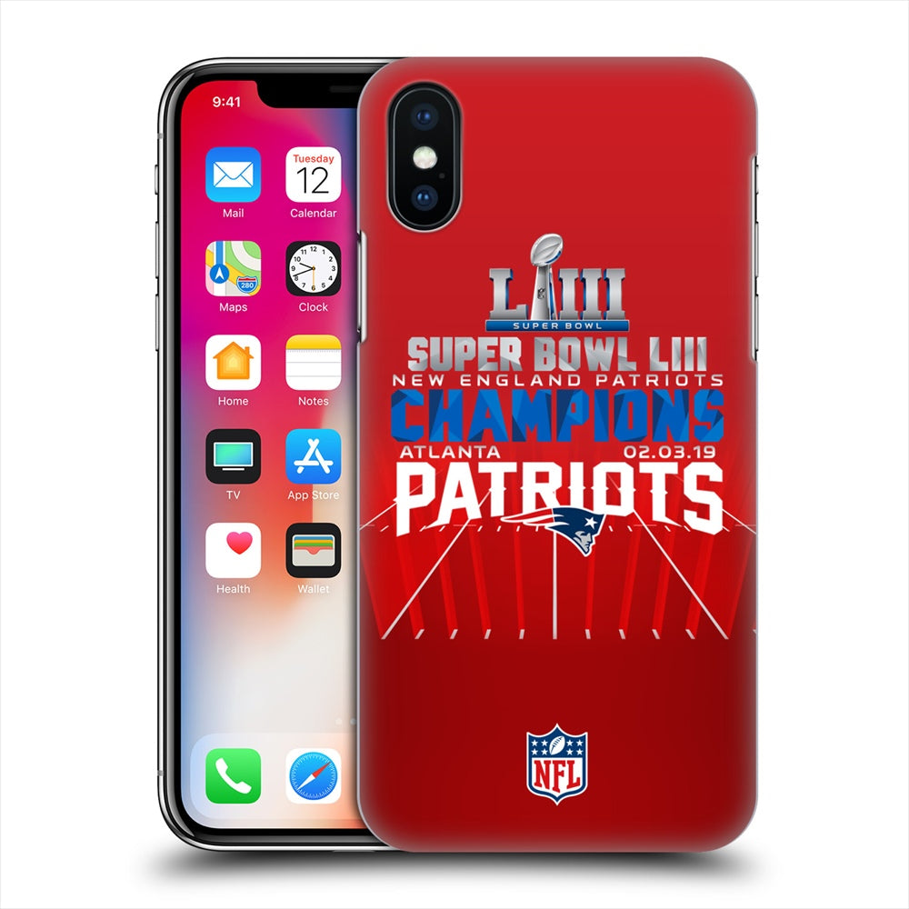 NEW ENGLAND PATRIOTS（NFL） パッツ - New England Patriots 3 ハード case / Apple iPhoneケース 【公式 / オフィシャル】