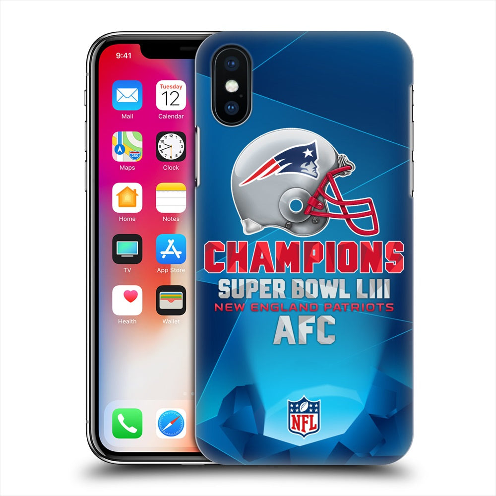 NEW ENGLAND PATRIOTS（NFL） パッツ - New England Patriots 5 ハード case / Apple iPhoneケース 【公式 / オフィシャル】