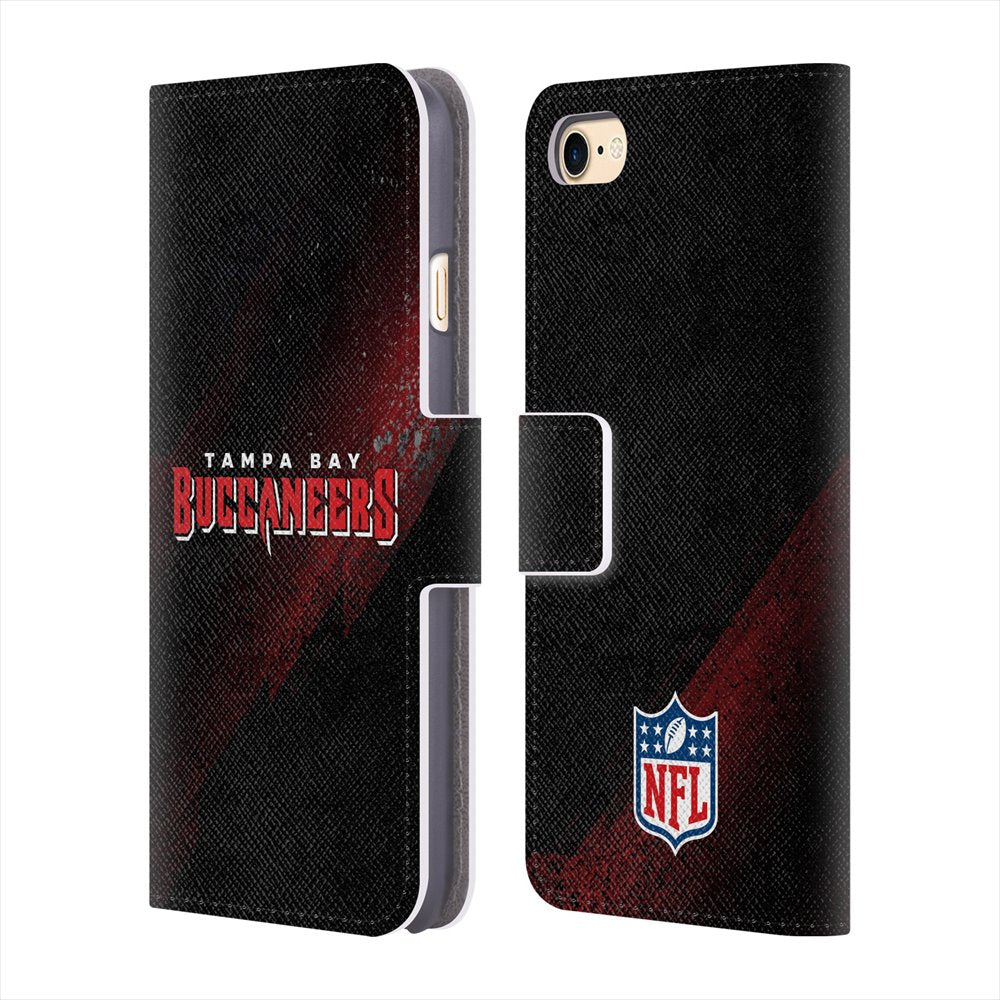 TAMPA BAY BUCCANEERS（NFL） バックス - Blur レザー手帳型 / Apple iPhoneケース 【公式 / オフィシャル】