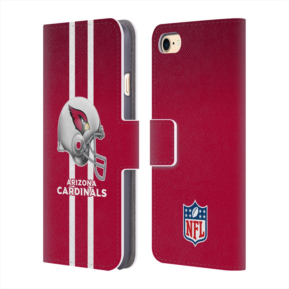 ARIZONA CARDINALS（NFL） アリゾナカージナルス - Helmet レザー手帳型 / Apple iPhoneケース 【公式 / オフィシャル】