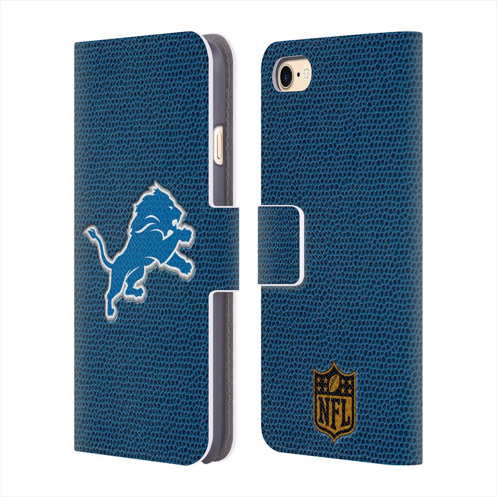 DETROIT LIONS（NFL） デトロイトライオンズ - Football レザー手帳型 / Apple iPhoneケース 【公式 / オフィシャル】