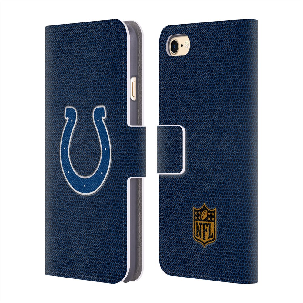 INDIANAPOLIS COLTS（NFL） インディアナポリスコルツ - Football レザー手帳型 / Apple iPhoneケース 【公式 / オフィシャル】