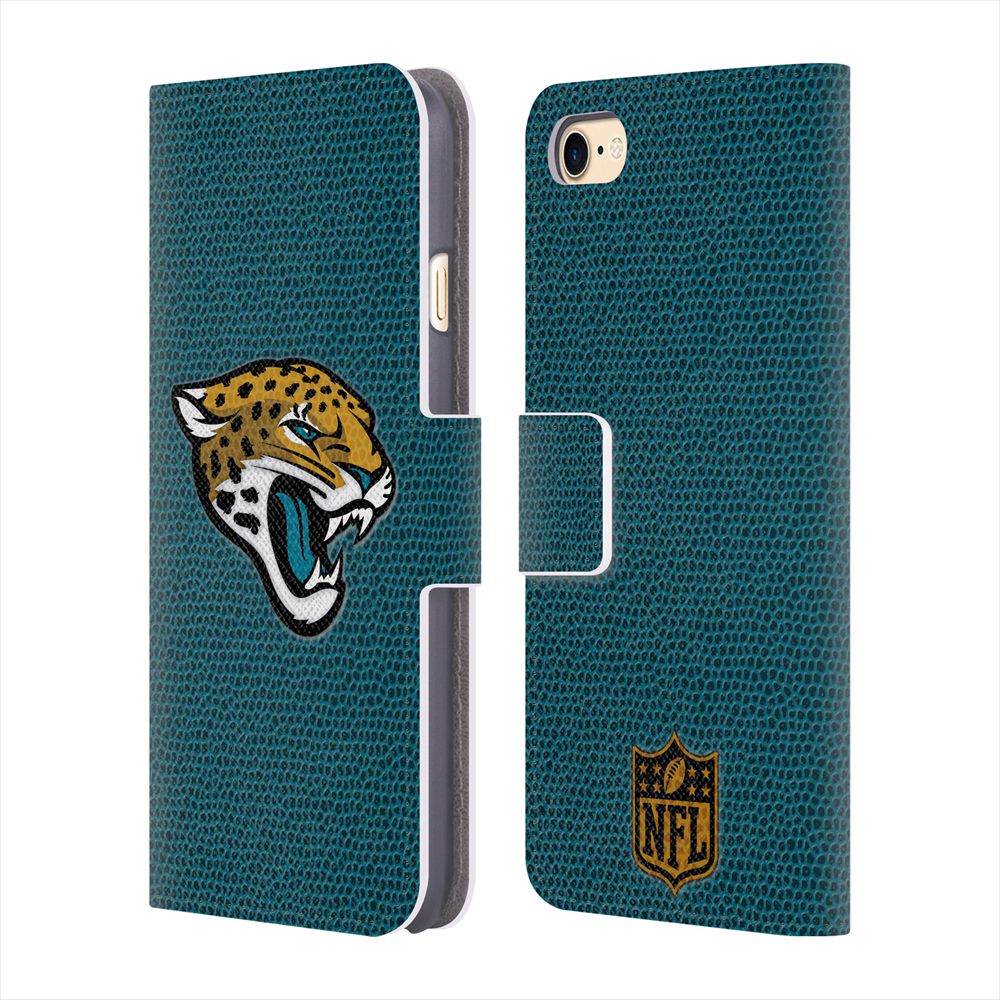 JACKSONVILLE JAGUARS（NFL） ジャクソンビルジャガーズ - Football レザー手帳型 / Apple iPhoneケース 【公式 / オフィシャル】