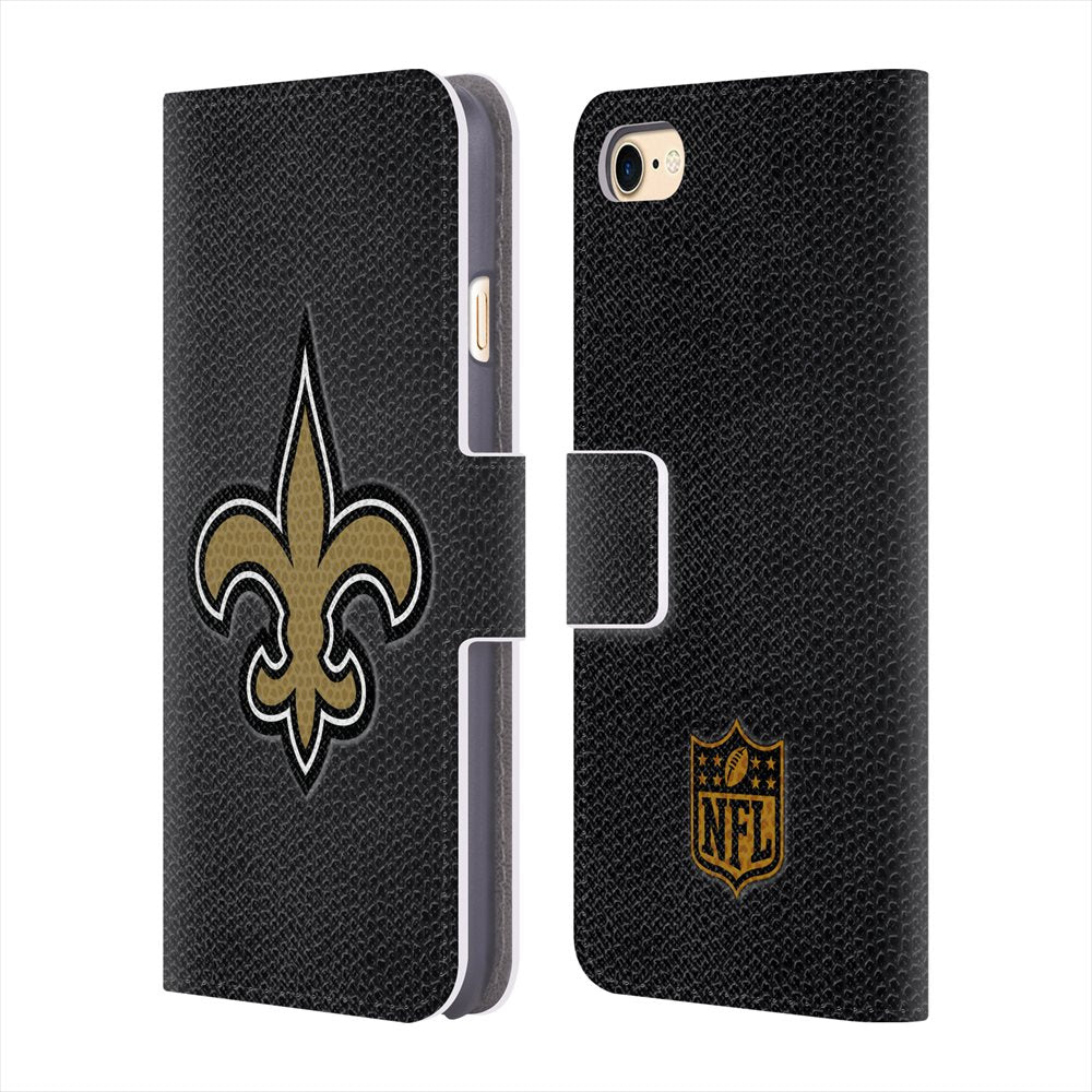 NEW ORLEANS SAINTS（NFL） ニューオーリンズセインツ - Football レザー手帳型 / Apple iPhoneケース 【公式 / オフィシャル】