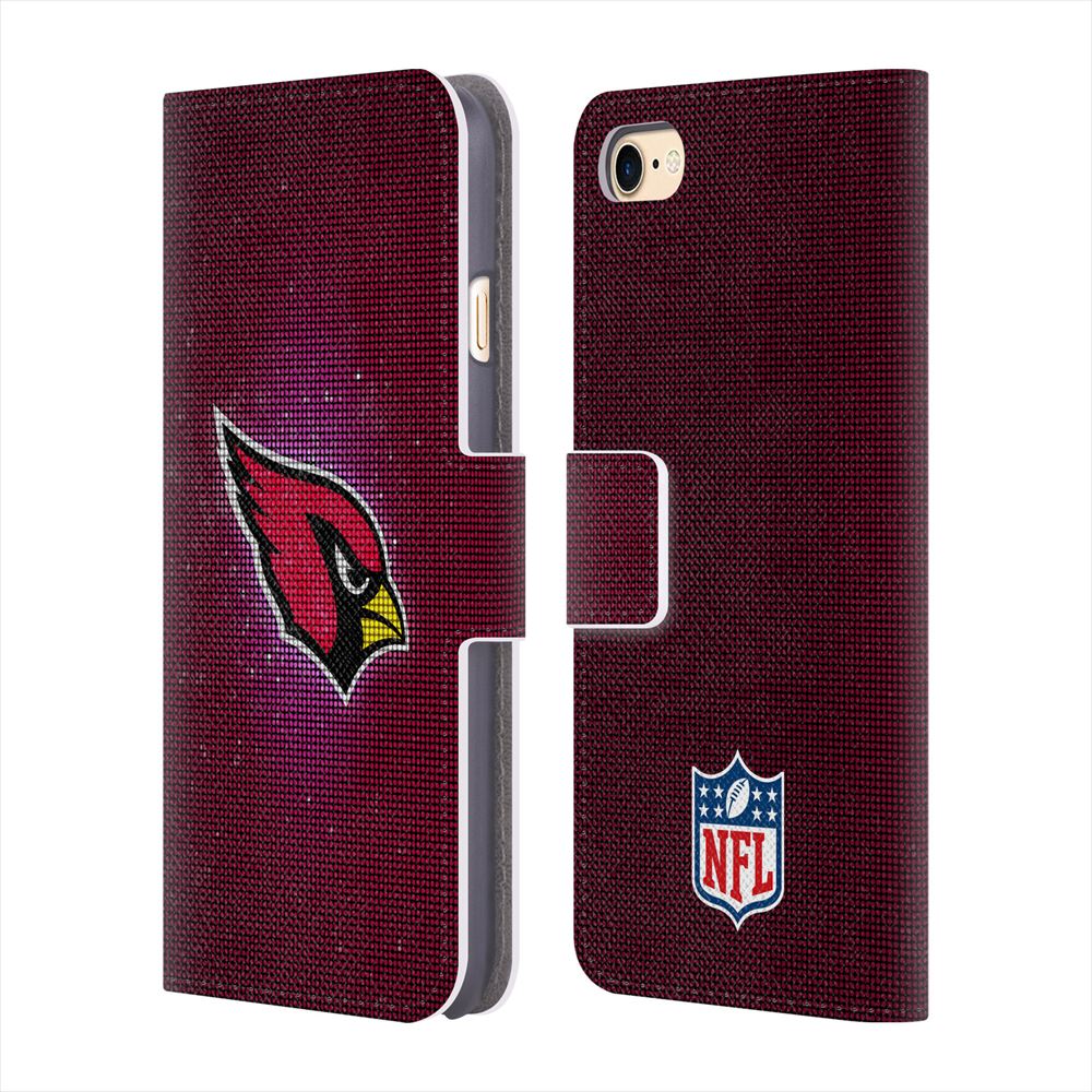 ARIZONA CARDINALS（NFL） アリゾナカージナルス - LED レザー手帳型 / Apple iPhoneケース 【公式 / オフィシャル】