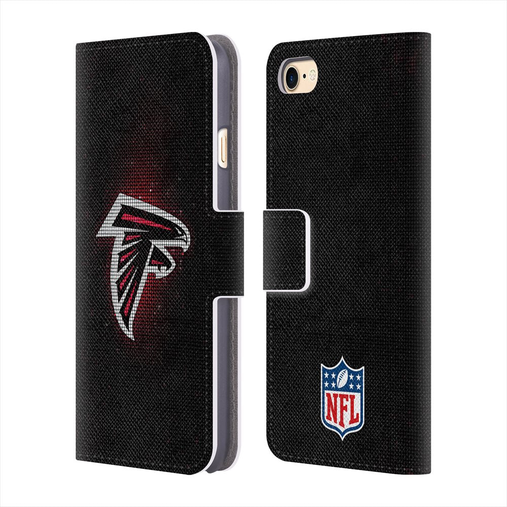 ATLANTA FALCONS（NFL） アトランタファルコンズ - LED レザー手帳型 / Apple iPhoneケース 【公式 / オフィシャル】