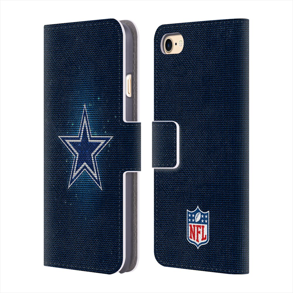 DALLAS COWBOYS（NFL） ダラスカウボーイズ - LED レザー手帳型 / Apple iPhoneケース 【公式 / オフィシャル】