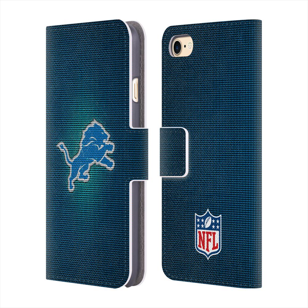 DETROIT LIONS（NFL） デトロイトライオンズ - LED レザー手帳型 / Apple iPhoneケース 【公式 / オフィシャル】