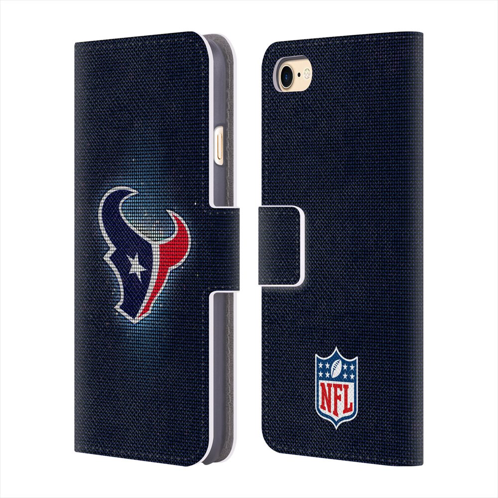 HOUSTON TEXANS（NFL） ヒューストンテキサンズ - LED レザー手帳型 / Apple iPhoneケース 【公式 / オフィシャル】