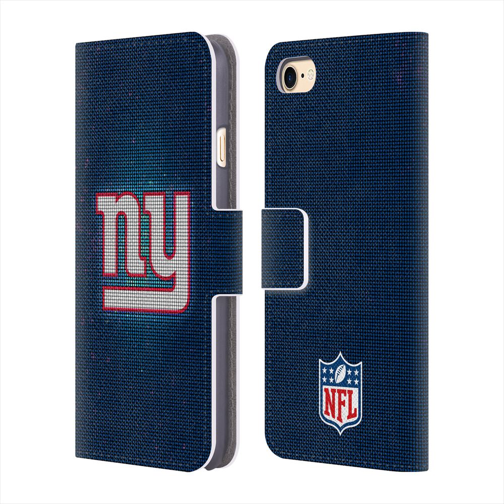 NEW YORK GIANTS（NFL） ニューヨークジャイアンツ - LED レザー手帳型 / Apple iPhoneケース 【公式 / オフィシャル】