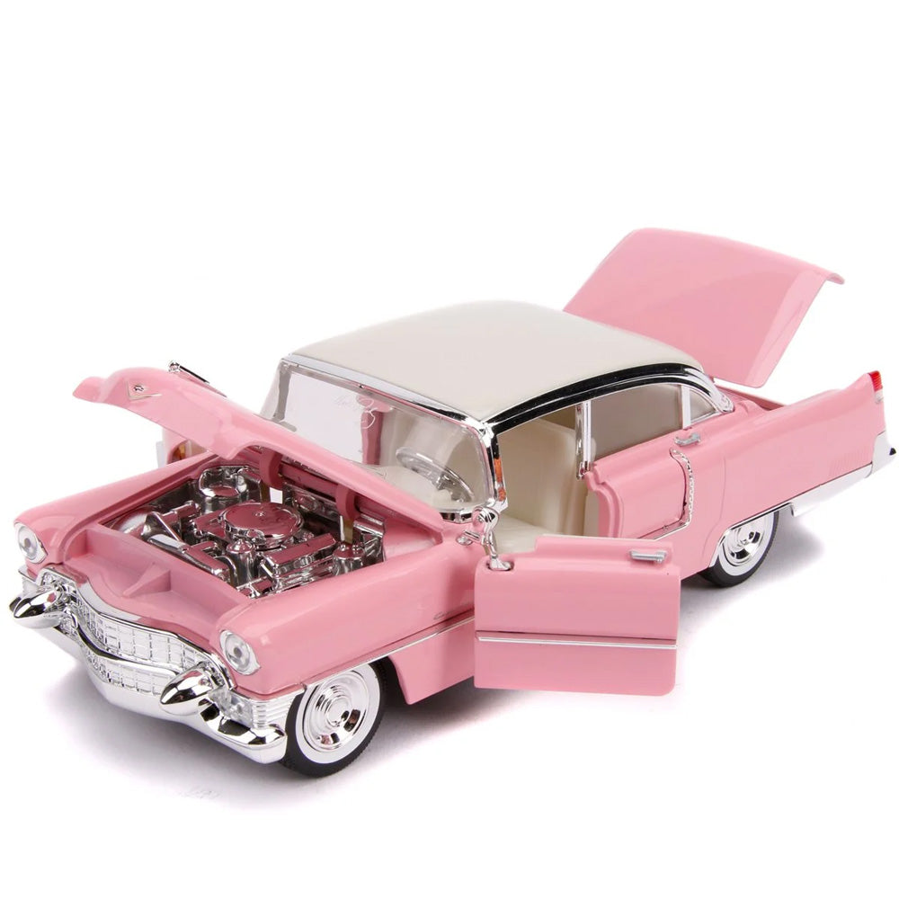 
                  
                    ELVIS PRESLEY エルヴィスプレスリー (11月 ドキュメンタリー 配信 ) - 1955 Cadillac Fleetwood 1:24 Scale Die-Cast Metal Vehicle with Elvis Figure / フィギュア・人形
                  
                