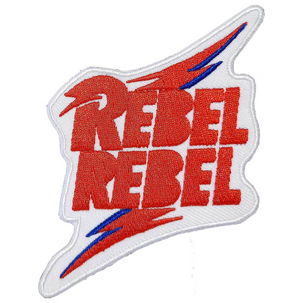 DAVID BOWIE デヴィッドボウイ - Rebel Rebel / ワッペン 【公式 / オフィシャル】