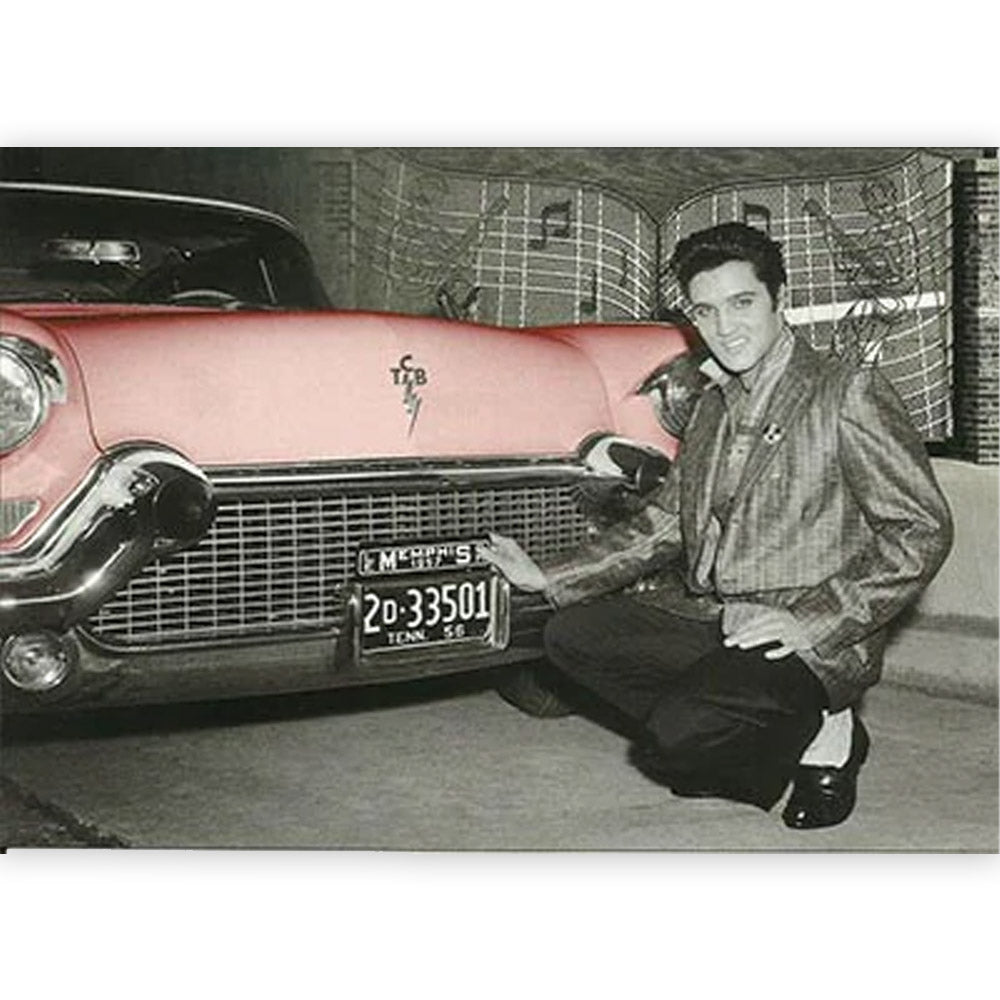 ELVIS PRESLEY エルヴィスプレスリー - With Cadillac / ポストカード・レター 【公式 / オフィシャル】