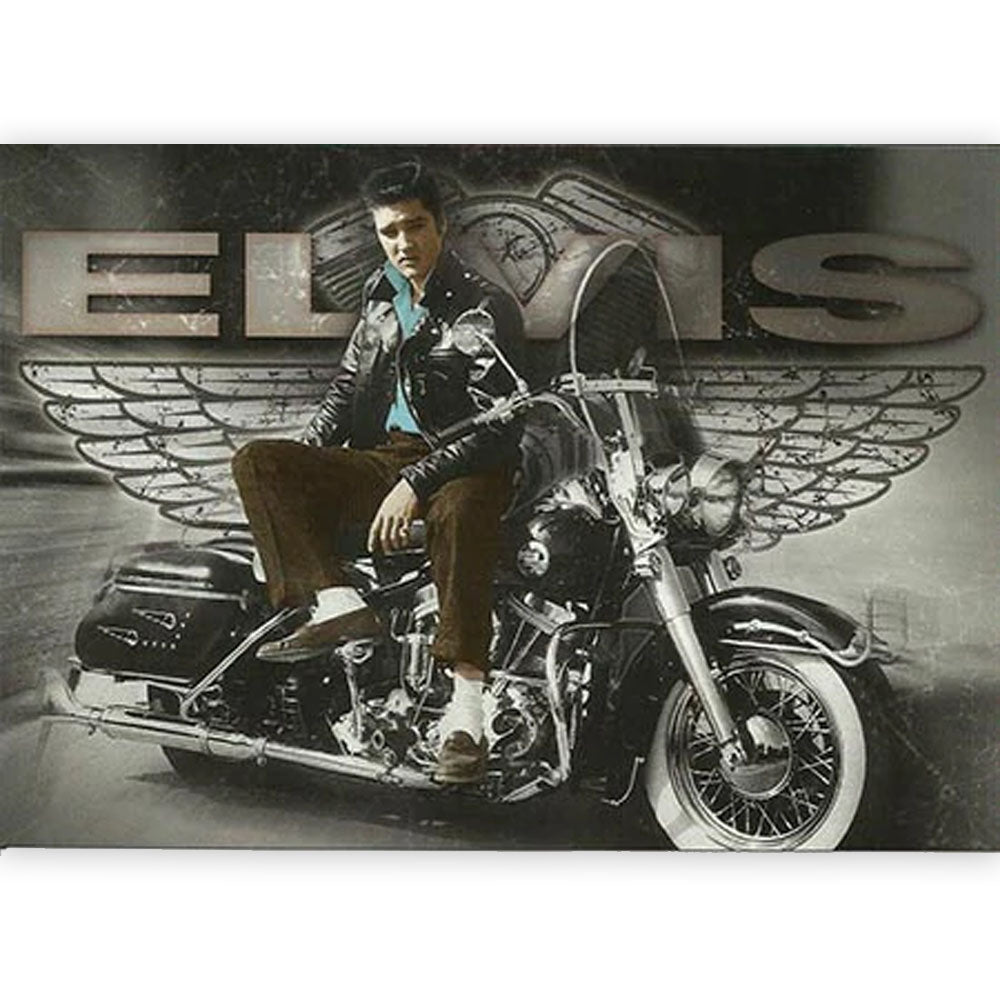 ELVIS PRESLEY エルヴィスプレスリー - On Bike/Wings / ポストカード・レター 【公式 / オフィシャル】