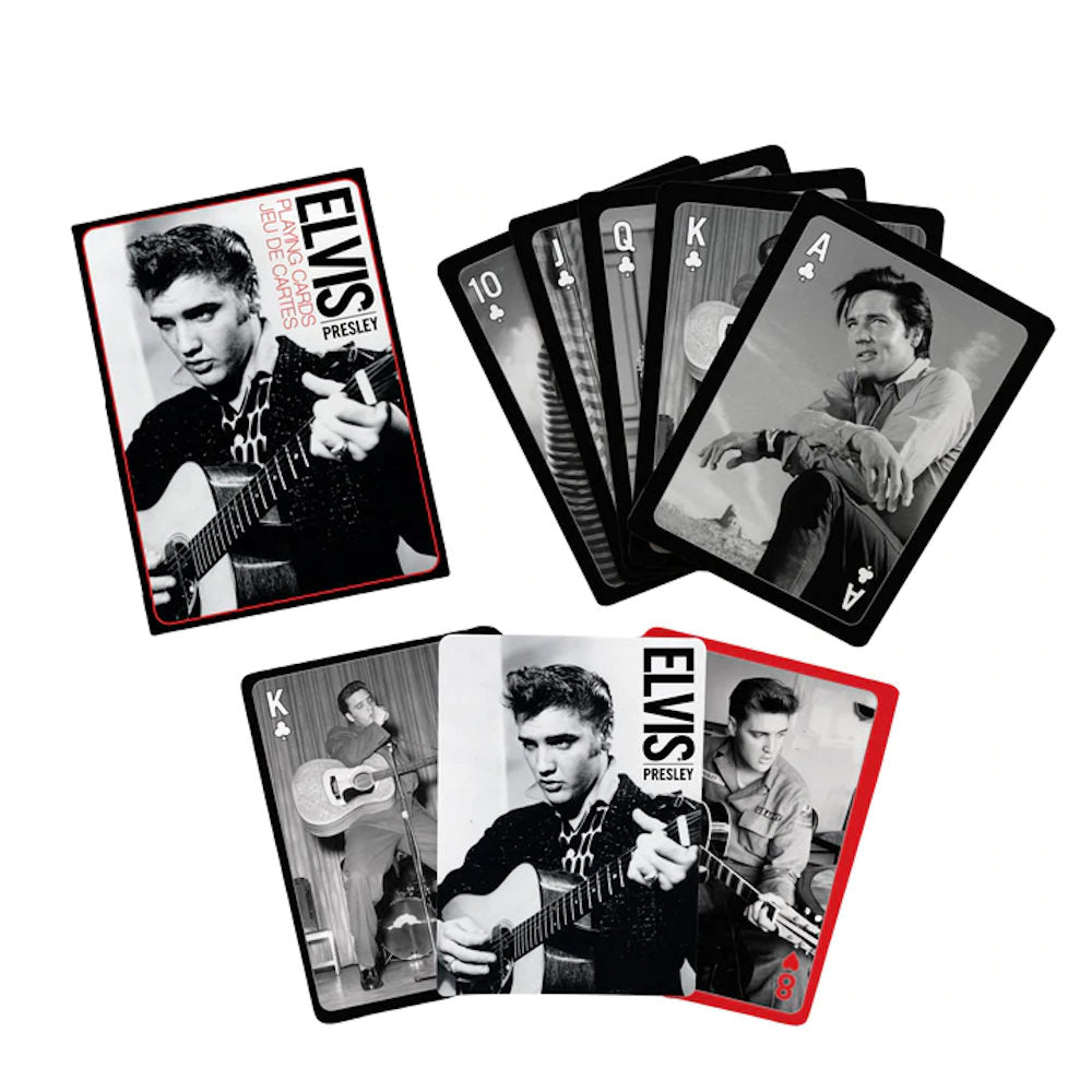 ELVIS PRESLEY エルヴィスプレスリー - BW PLAYING CARDS / トランプ 【公式 / オフィシャル】