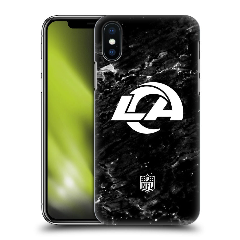 LOS ANGELES RAMS（NFL） ロサンゼルスラムズ - Marble ハード case / Apple iPhoneケース 【公式 / オフィシャル】