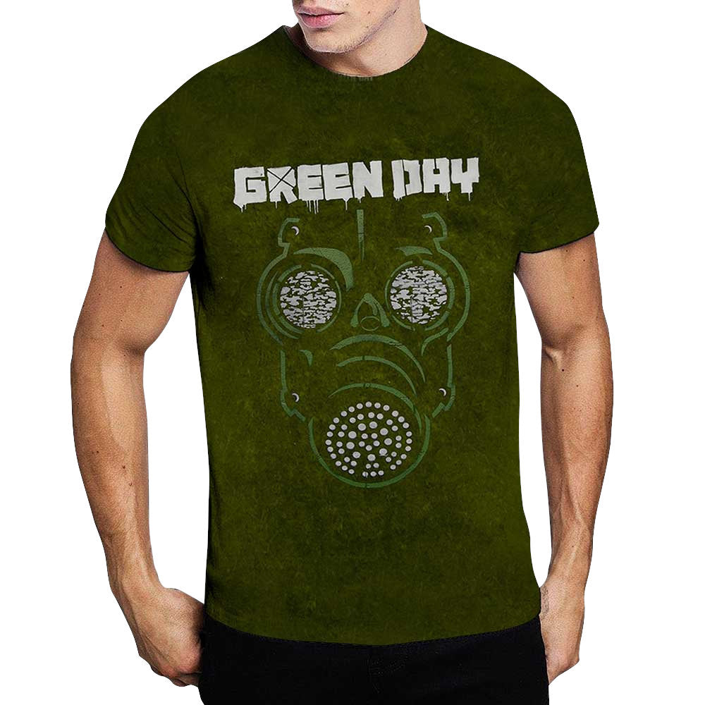 GREEN DAY グリーンデイ (2025年 2月 来日 ) - Gas Mask / タイダイ / Tシャツ / メンズ 【公式 / オフィシャル】