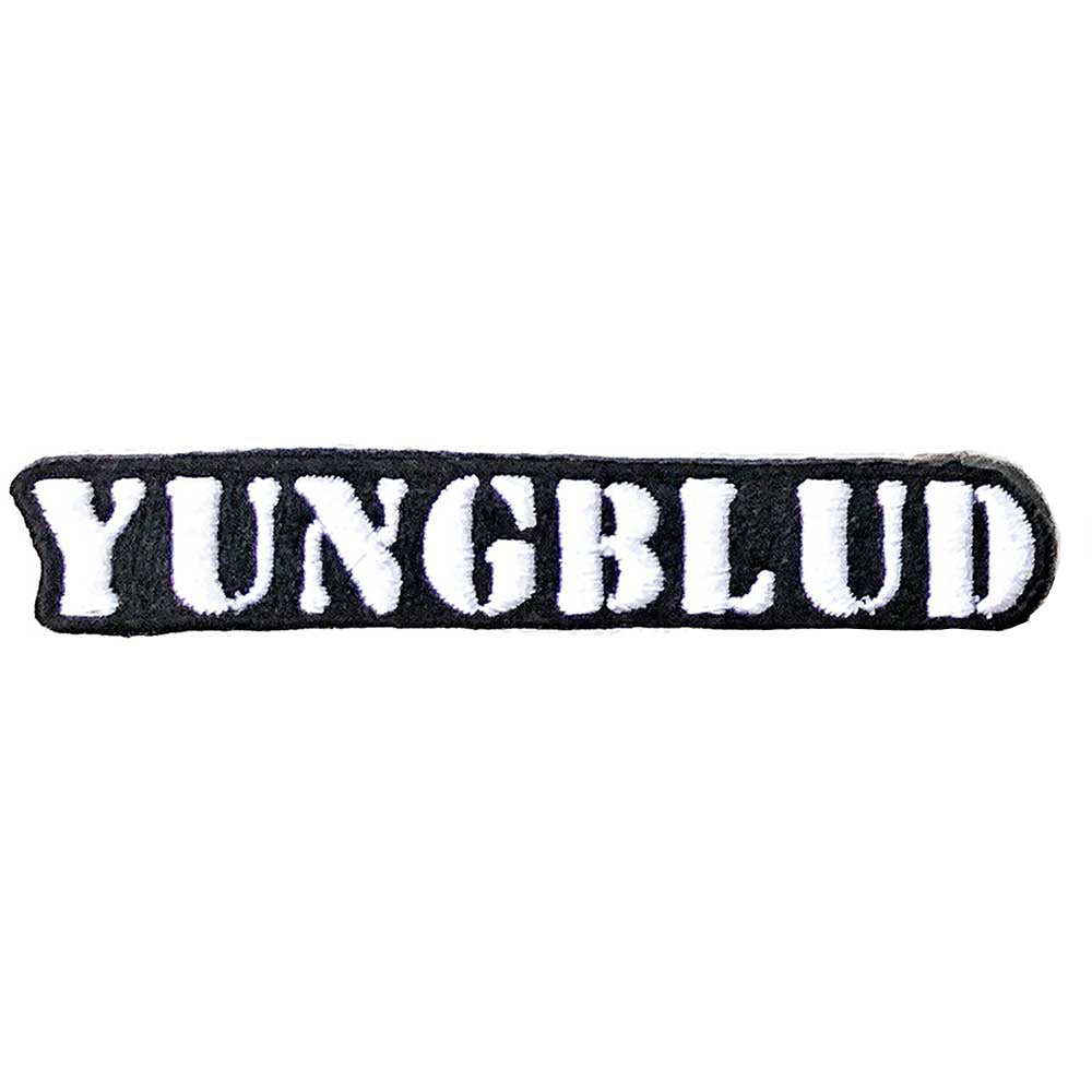 YUNGBLUD ヤングブラッド - Stencil Logo / ワッペン 【公式 / オフィシャル】