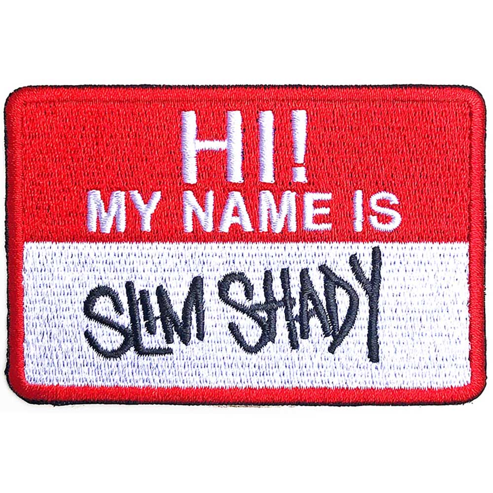 EMINEM - (新作 発売 ) - Slim Shady Name Badge