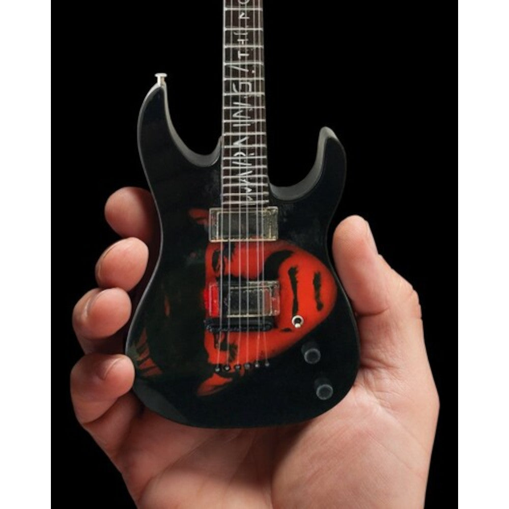 METALLICA メタリカ - Kirk Hammett "Frankenstein" Miniature Guitar Replica Collectible / ミニチュア楽器 【公式 / オフィシャル】