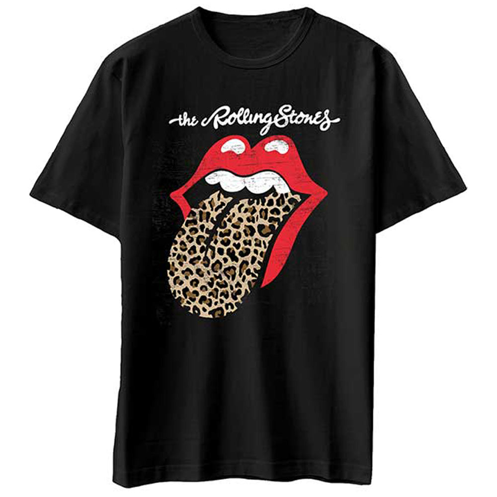 ROLLING STONES - Leopard Print Tongue