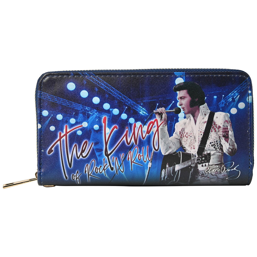 
                  
                    ELVIS PRESLEY エルヴィスプレスリー - The King 'Blue' w/White Jumpsuit / 財布 【公式 / オフィシャル】
                  
                