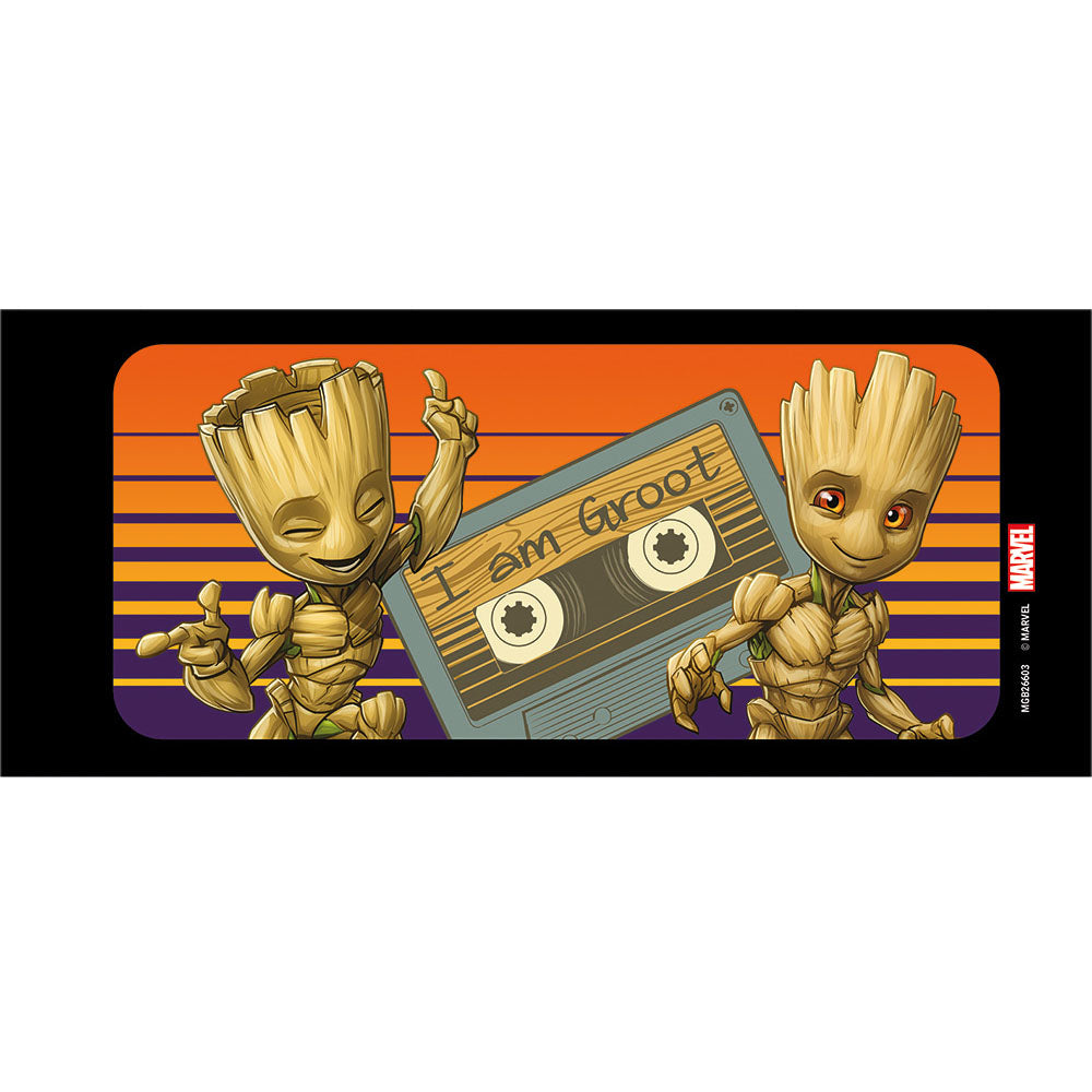 GUARDIANS OF THE GALAXY ガーディアンズ・オブ・ギャラクシー (公開 10周年 ) - Groot Sunset / Black / マグカップ 【公式 / オフィシャル】