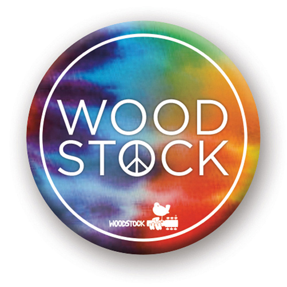 WOODSTOCK ウッドストック (55周年 ) - TYE DYE / バッジ 【公式 / オフィシャル】