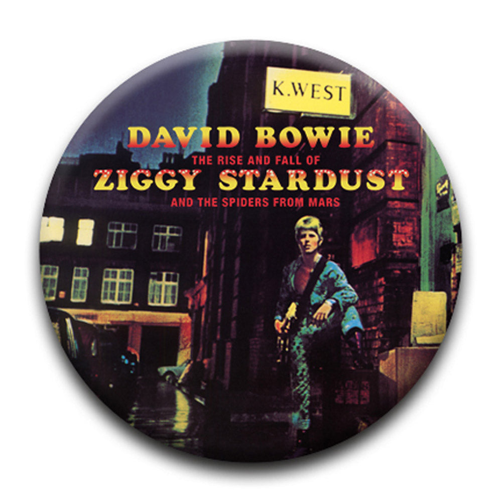 DAVID BOWIE デヴィッドボウイ ZIGGY STARDUST バッジ 公式 オフィシャル