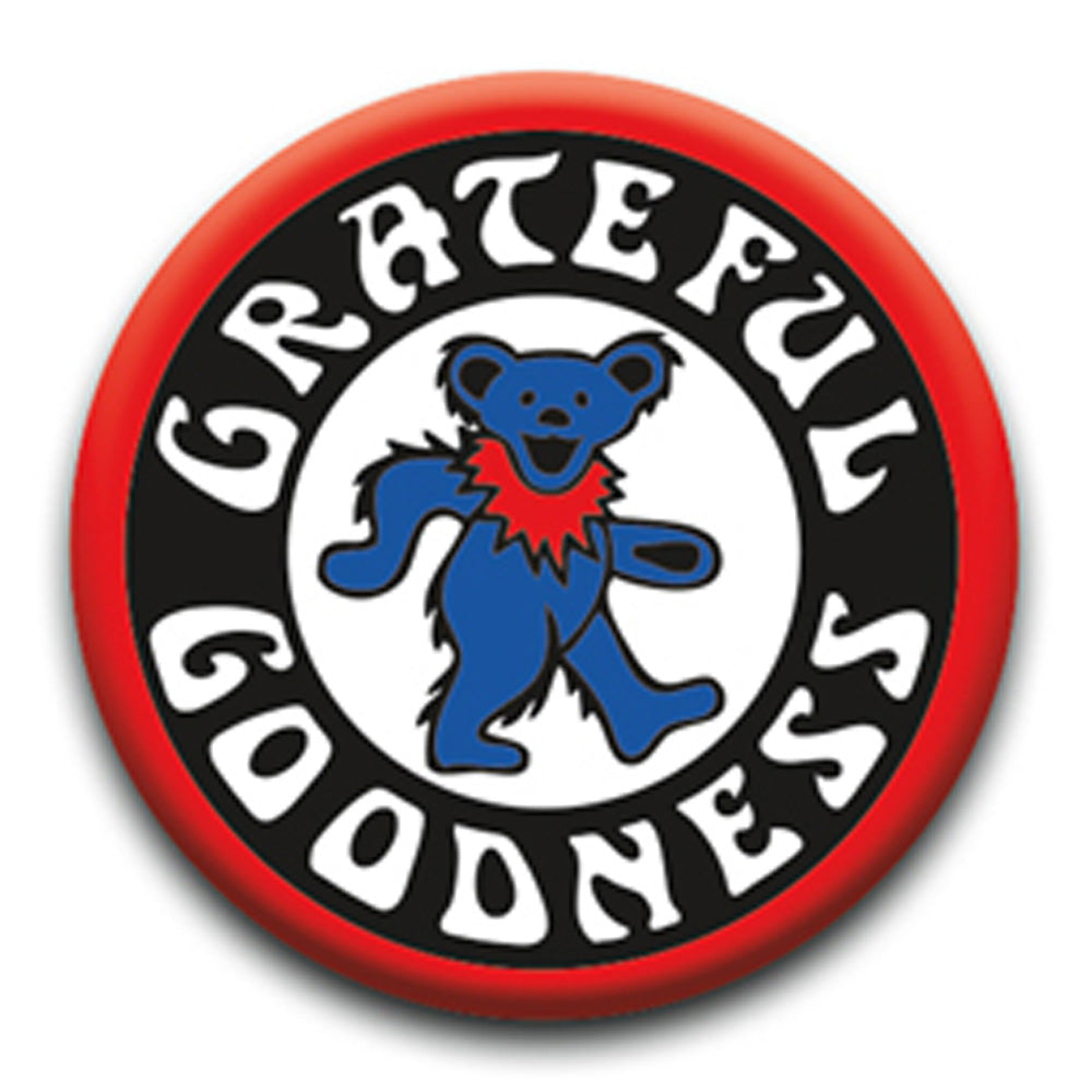 GRATEFUL DEAD グレイトフルデッド - GOODNESS / バッジ 【公式 / オフィシャル】