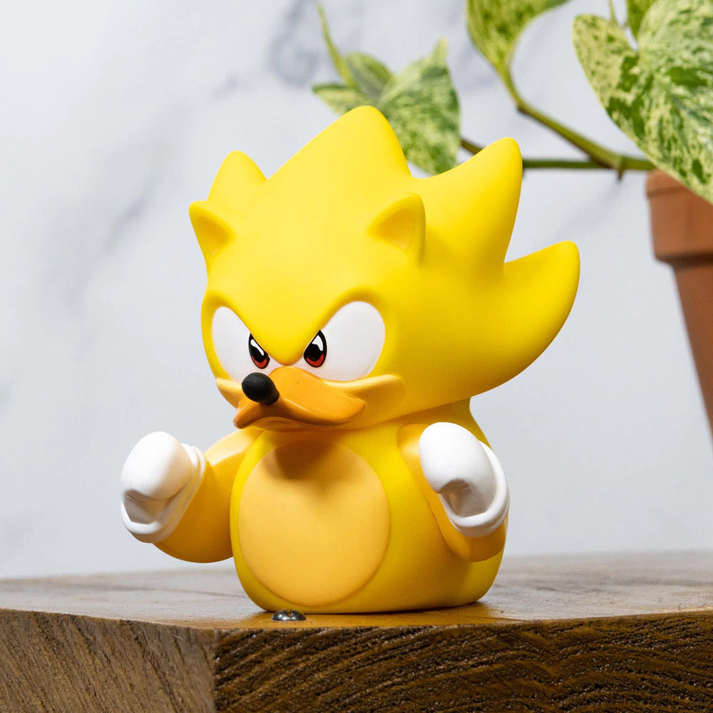 SONIC THE HEDGEHOG ソニックザヘッジホッグ (10月 新作発売 ) - SUPER SONIC TUBBZ ラバーダック / フィギュア・人形 【公式 / オフィシャル】