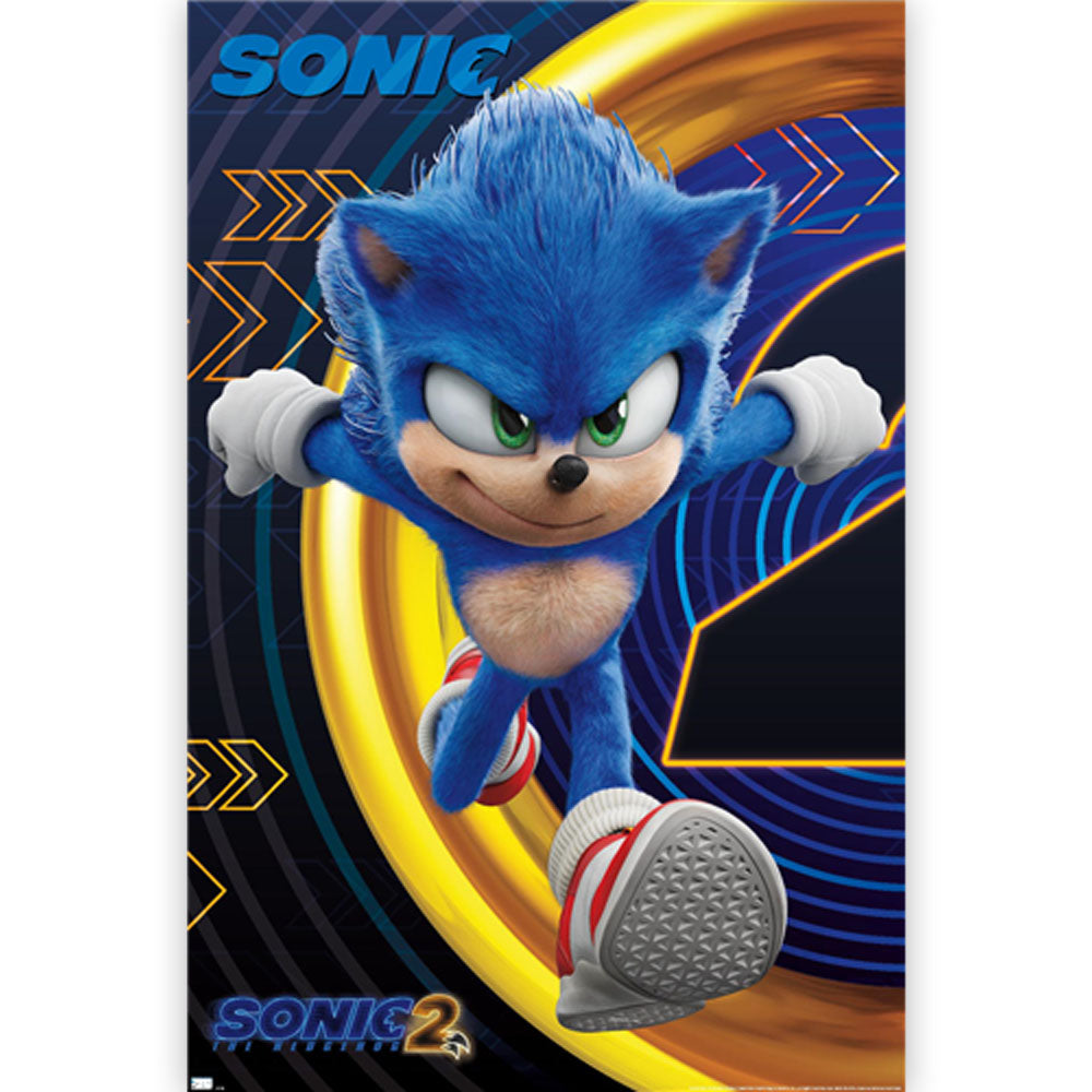 SONIC THE HEDGEHOG ソニックザヘッジホッグ (10月 新作発売 ) - SONIC / ポスター 【公式 / オフィシャル】