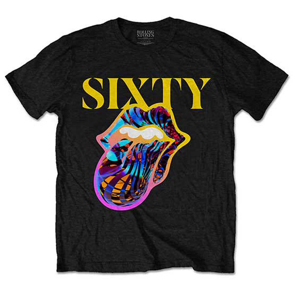 
                  
                    ROLLING STONES ローリングストーンズ (デビュー作 60周年 ) - Sixty Cyberdelic Tongue / バックプリントあり / Tシャツ / メンズ 【公式 / オフィシャル】
                  
                