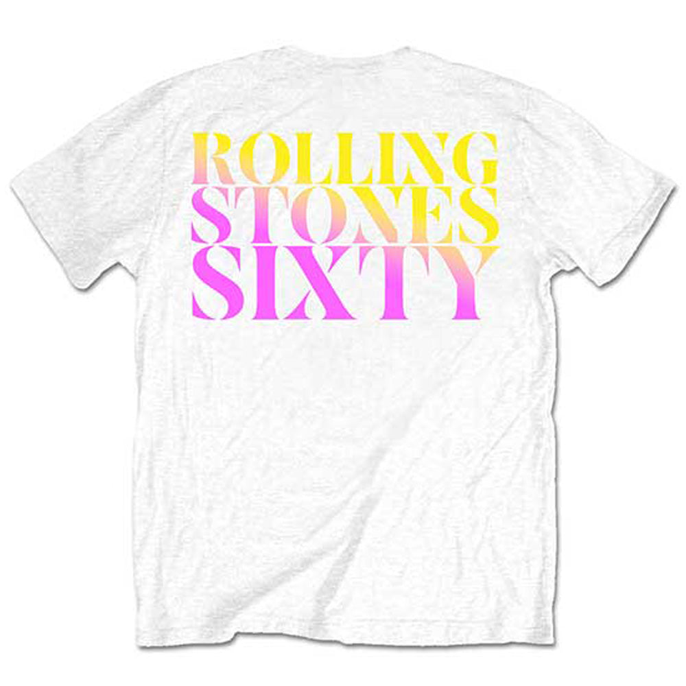 
                  
                    ROLLING STONES ローリングストーンズ (デビュー作 60周年 ) - Sixty Gradient Text / バックプリントあり / Tシャツ / メンズ 【公式 / オフィシャル】
                  
                