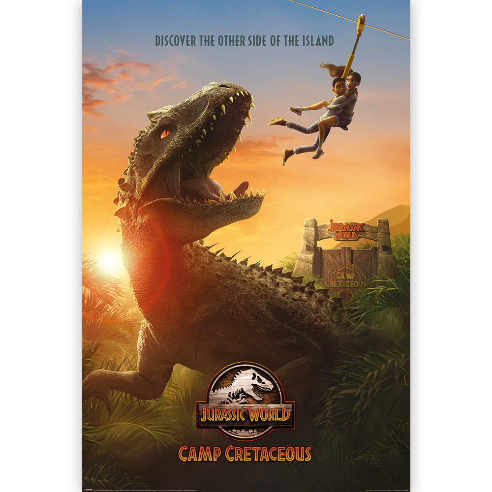 JURASSIC WORLD ジュラシックワールド - Camp Cretaceous / Teaser / ポスター 【公式 / オフィシャル】