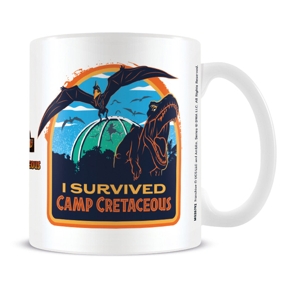 
                  
                    JURASSIC WORLD ジュラシックワールド - Camp Cretaceous / I Survived / マグカップ 【公式 / オフィシャル】
                  
                