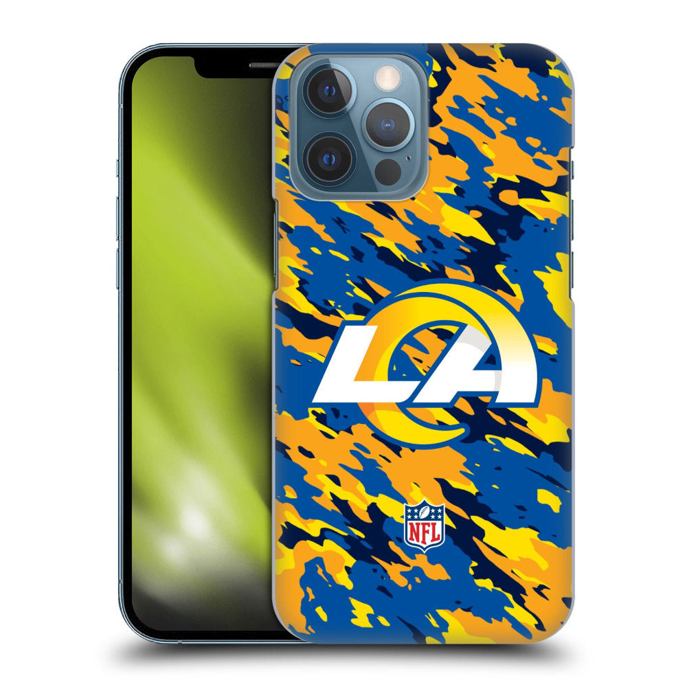 LOS ANGELES RAMS（NFL） ロサンゼルスラムズ - Camou ハード case / Apple iPhoneケース 【公式 / オフィシャル】