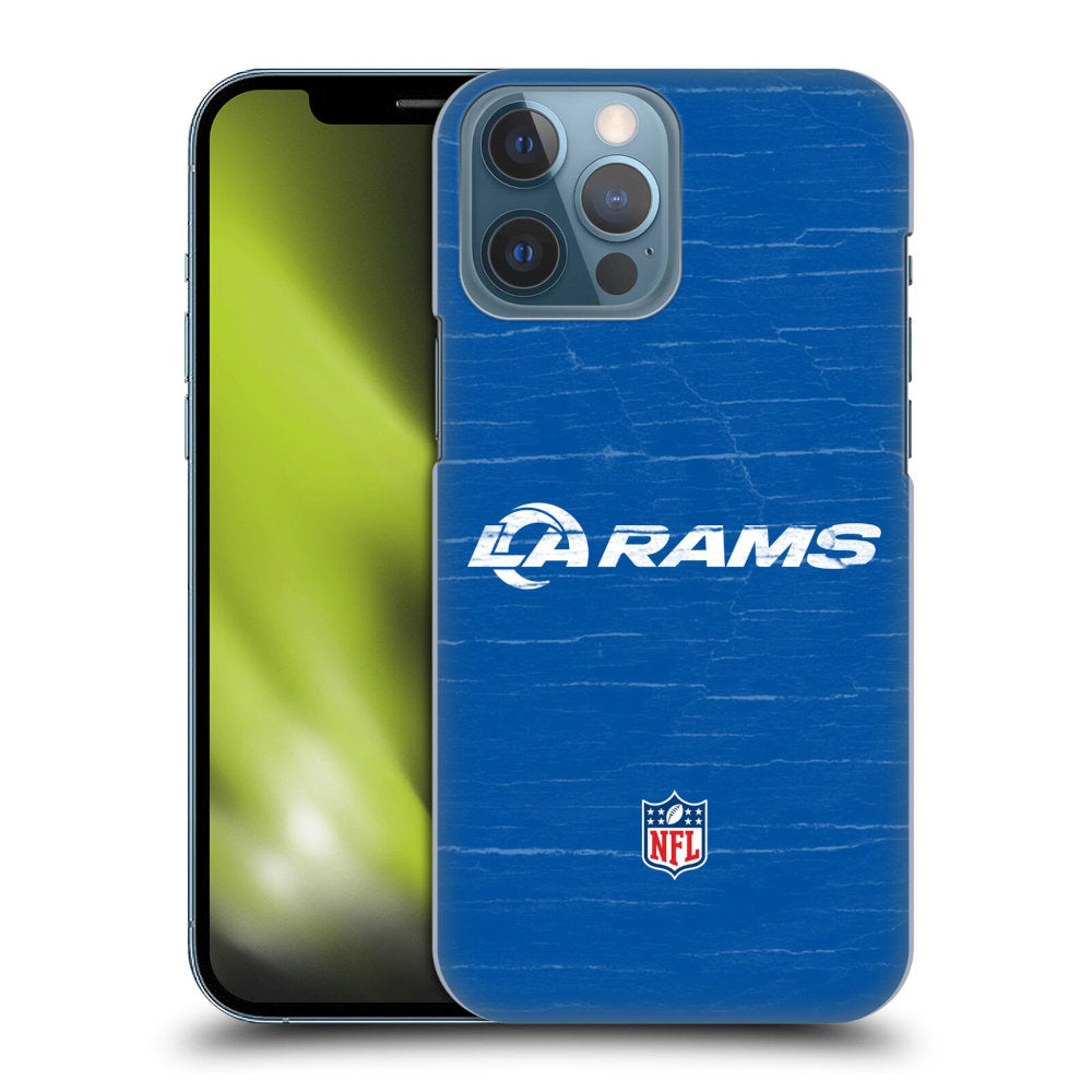 LOS ANGELES RAMS（NFL） ロサンゼルスラムズ - Distressed ハード case / Apple iPhoneケース 【公式 / オフィシャル】