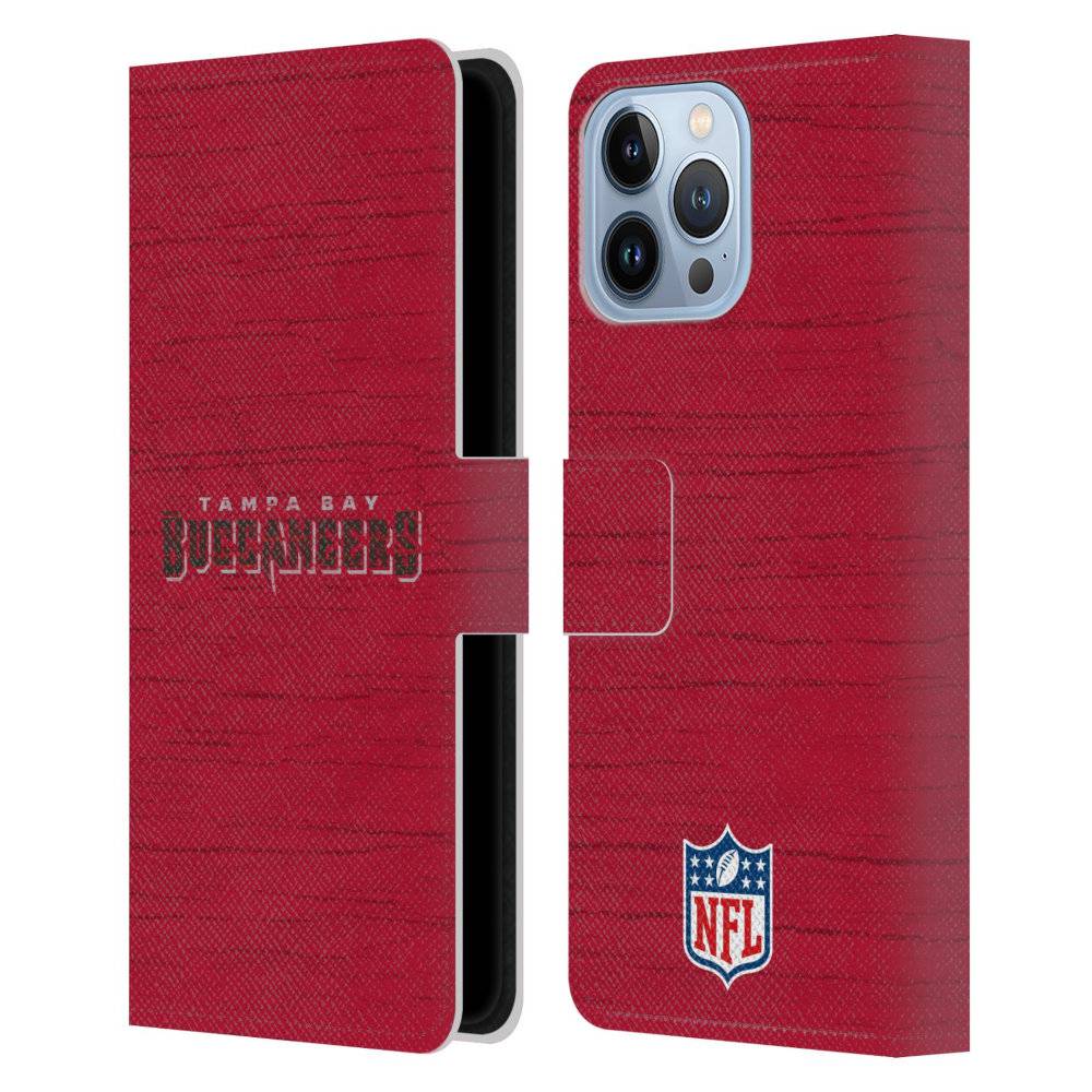 TAMPA BAY BUCCANEERS（NFL） バックス - Distressed レザー手帳型 / Apple iPhoneケース 【公式 / オフィシャル】