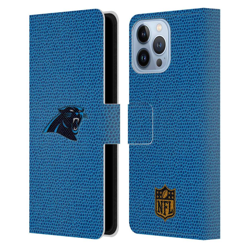 CAROLINA PANTHERS（NFL） カロライナパンサーズ - Football レザー手帳型 / Apple iPhoneケース 【公式 / オフィシャル】