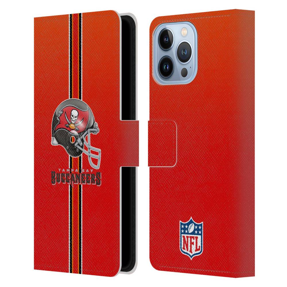 TAMPA BAY BUCCANEERS（NFL） バックス - Helmet レザー手帳型 / Apple iPhoneケース 【公式 / オフィシャル】