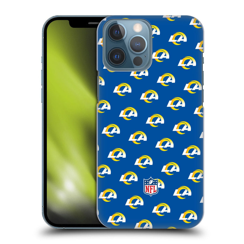 LOS ANGELES RAMS（NFL） ロサンゼルスラムズ - Patterns ハード case / Apple iPhoneケース 【公式 / オフィシャル】