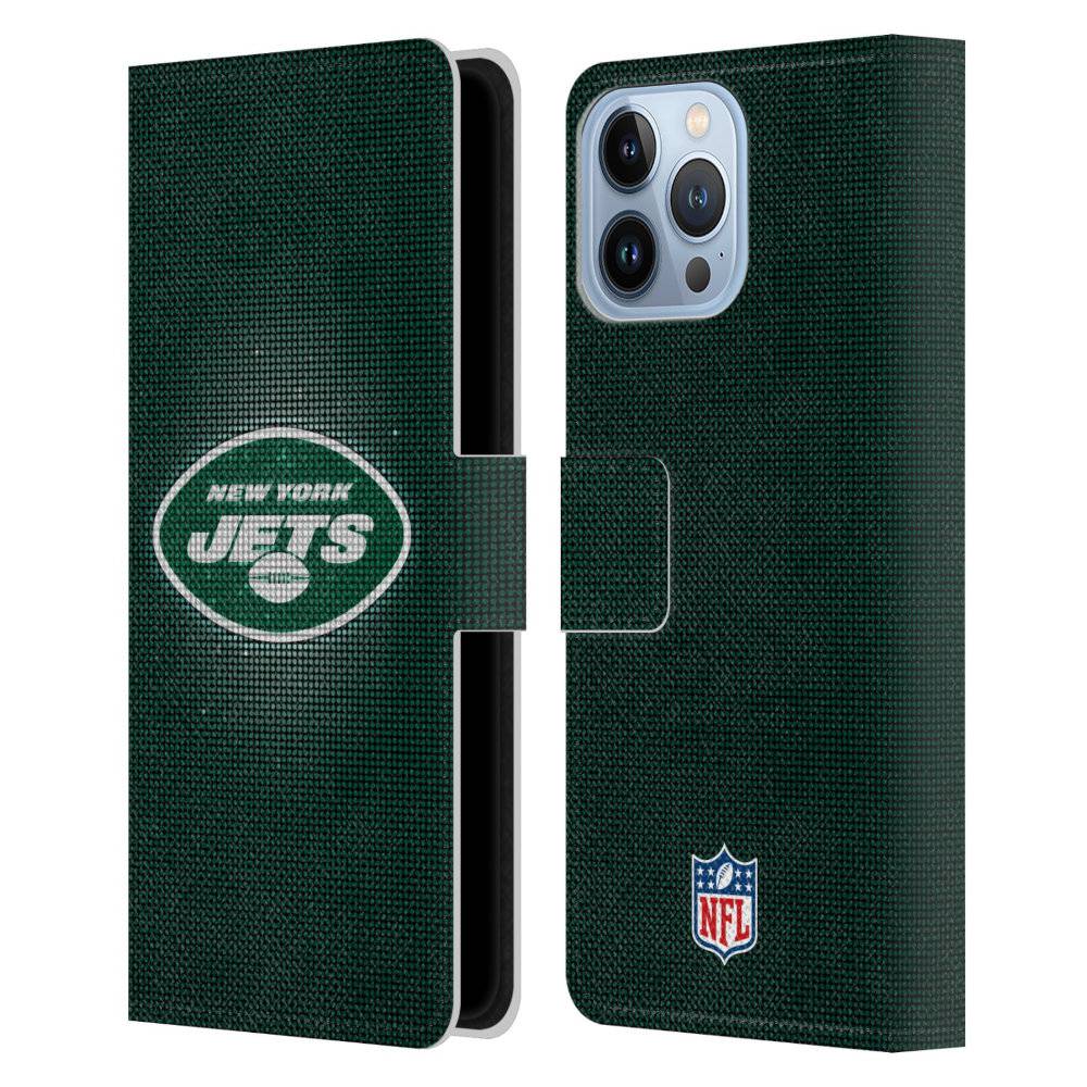 NEW YORK JETS（NFL） ニューヨークジェッツ - LED レザー手帳型 / Apple iPhoneケース 【公式 / オフィシャル】