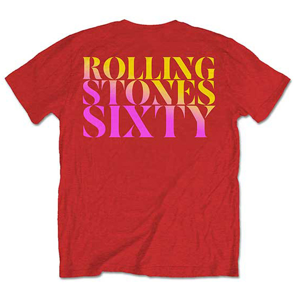 
                  
                    ROLLING STONES ローリングストーンズ (デビュー作 60周年 ) - Sixty Gradient Text / バックプリントあり / Tシャツ / メンズ 【公式 / オフィシャル】
                  
                