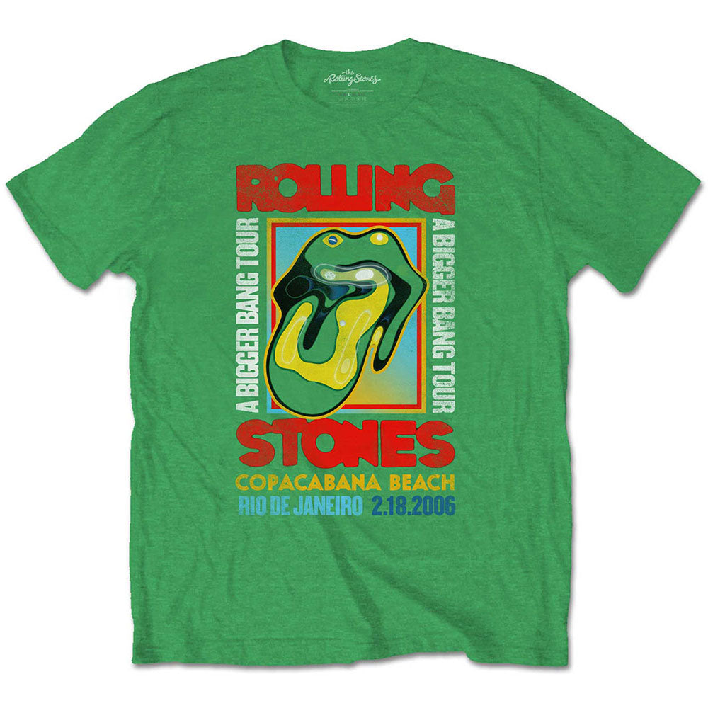 ROLLING STONES ローリングストーンズ (デビュー作 60周年 ) - Copacabana Green / Tシャツ / メンズ 【公式 / オフィシャル】