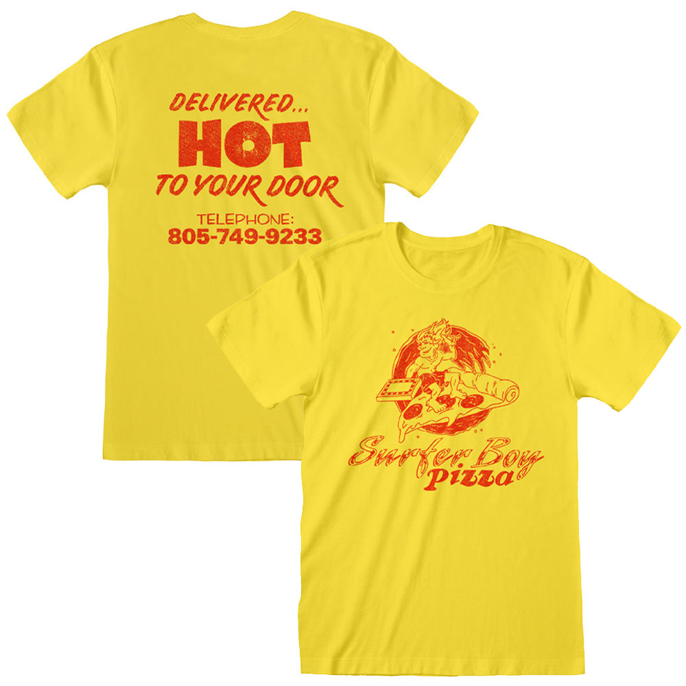 STRANGER THINGS ストレンジャー・シングス (シーズン5 撮影開始 ) - SURFER BOY PIZZA / バックプリントあり / Tシャツ / メンズ 【公式 / オフィシャル】