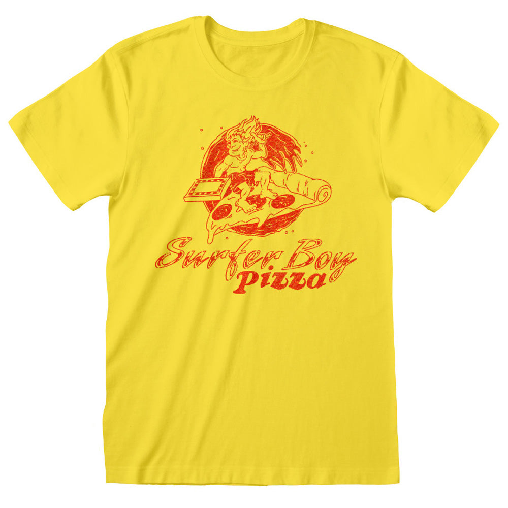 
                  
                    STRANGER THINGS ストレンジャー・シングス (シーズン5 撮影開始 ) - SURFER BOY PIZZA / バックプリントあり / Tシャツ / メンズ 【公式 / オフィシャル】
                  
                