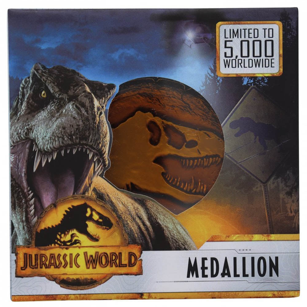 
                  
                    JURASSIC WORLD ジュラシックワールド - DOMINION LIMIDED EDITION MEDALLION / 世界限定5000個 / コイン 【公式 / オフィシャル】
                  
                