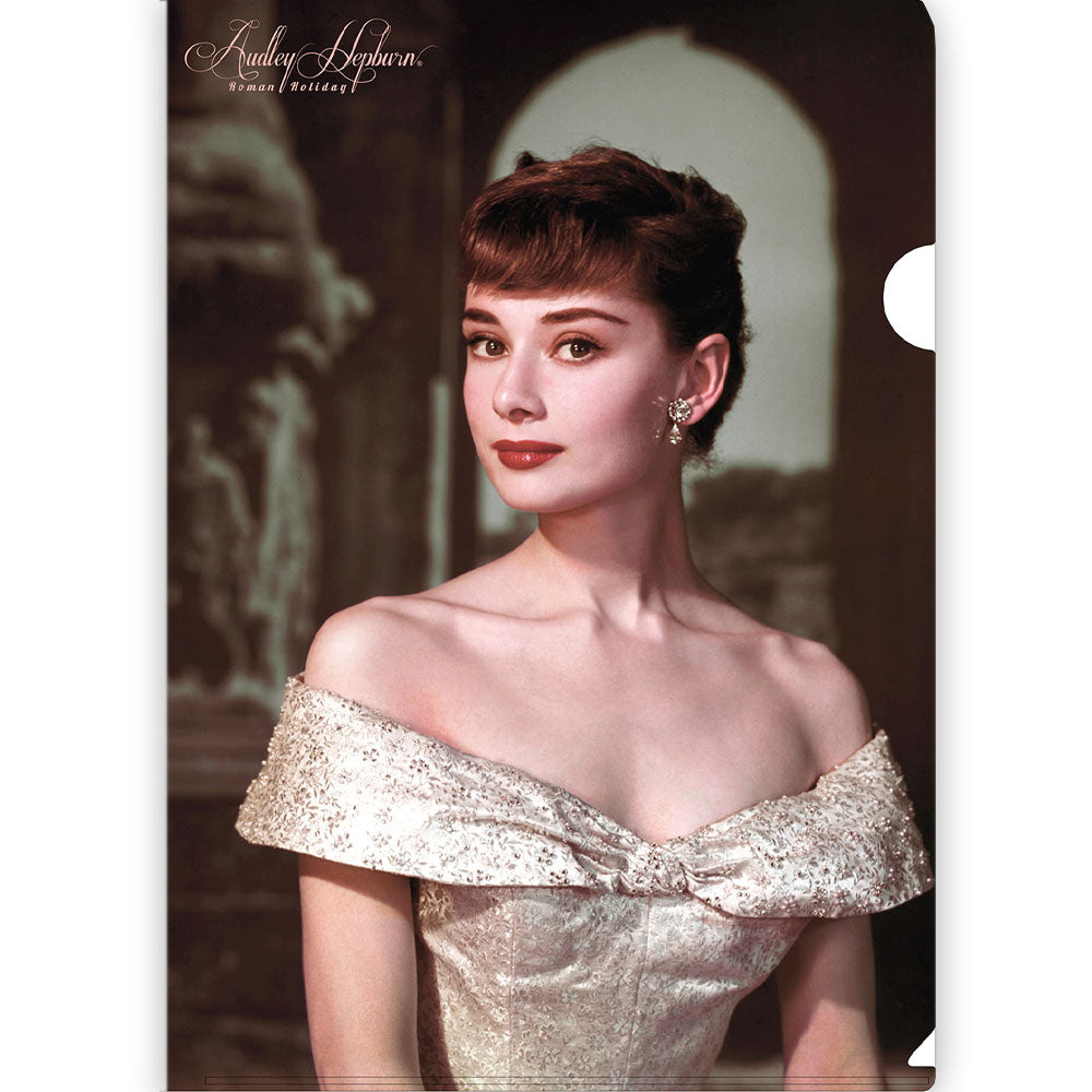 AUDREY HEPBURN オードリー・ヘプバーン A4クリアファイル A ファイル・バインダー 公式 オフィシャル